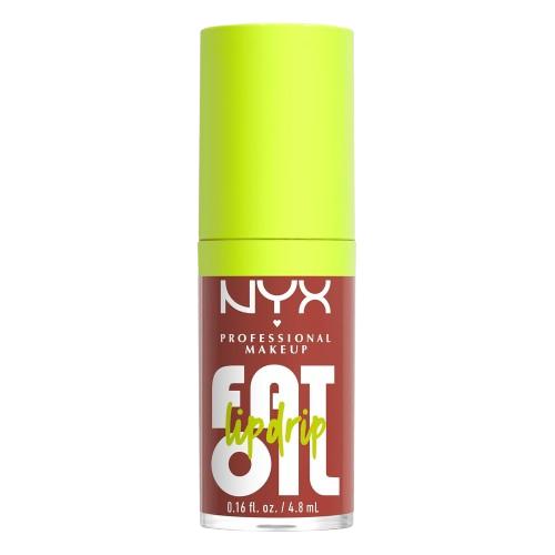 NYX Professional Makeup Fat Oil Lip Drip – Splash of Cream (Honey Nude) 0.16 fl oz