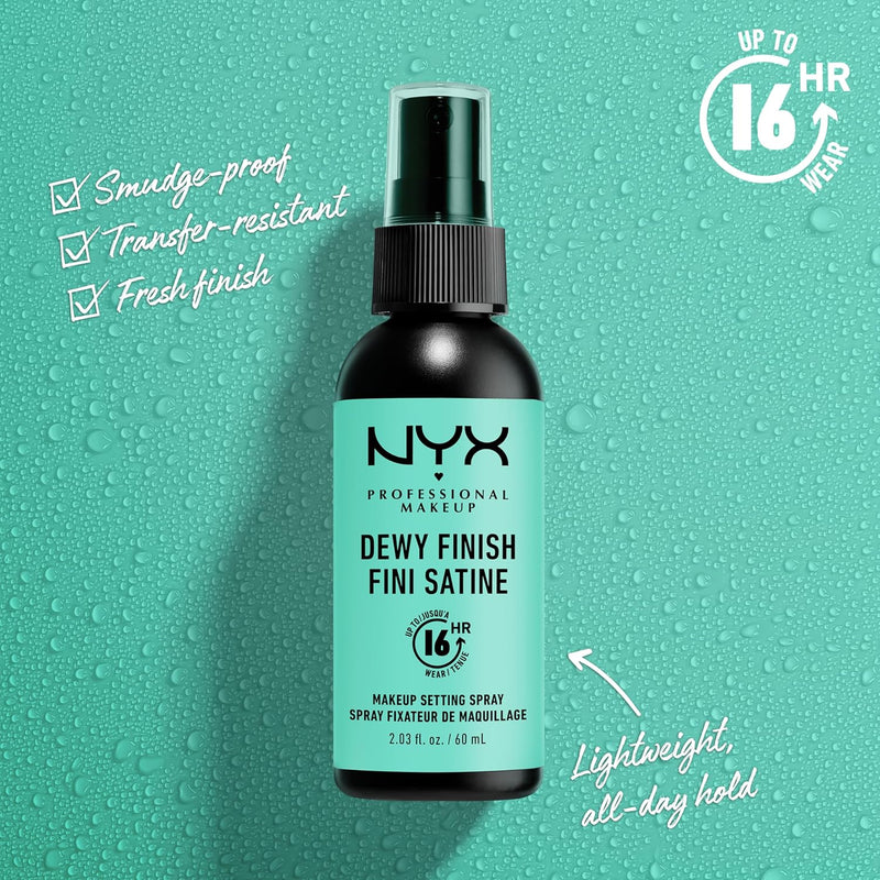 NYX Professional Makeup Setting Spray Dewy Finish 60ml