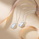 New Beginnings Rainbow Moonstone Sterling Silver Necklace for Women