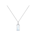 New Beginnings Rainbow Moonstone Sterling Silver Necklace for Women