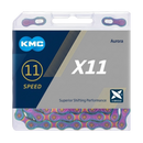 KMC X11 11-Speed High-Performance Bicycle Chain, Nickel-Black
