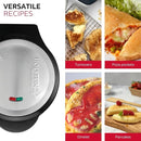 Non-Stick Omelet & Frittata Maker, Stainless Steel - Makes 2 Individual Portions Quick & Easy