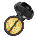 Non-Stick Omelet & Frittata Maker, Stainless Steel - Makes 2 Individual Portions Quick & Easy