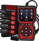OBD2 Scanner Diagnostic Tool – Check Engine Code Reader with Reset, Mode 6, Mode 8 & I/M Readiness