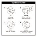 OPI XPressOn Artificial Nails Iconic Shades – Throw Me A Kiss (30 Units)