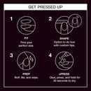 OPI XPressOn Gel Nails Lincoln Park After Dark (30 Count)