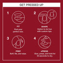 OPI XPressOn Gel Press-On Nails Big Apple Red (30 Count)