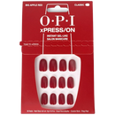 OPI XPressOn Gel Press-On Nails Big Apple Red (30 Count)