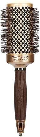 Olivia Garden Nano Thermic Ceramic Ion Brush – 2 1/8 Inch