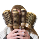 Olivia Garden Nano Thermic Ceramic Ion Brush – 2 1/8 Inch