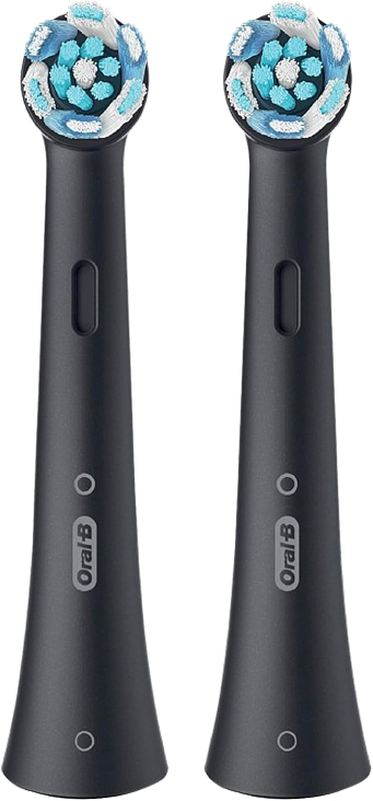 Oral-B Io Ultimate Clean Replacement Brush Heads Black - Pack of 2