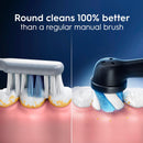 Oral-B Io Ultimate Clean Replacement Brush Heads Black - Pack of 2