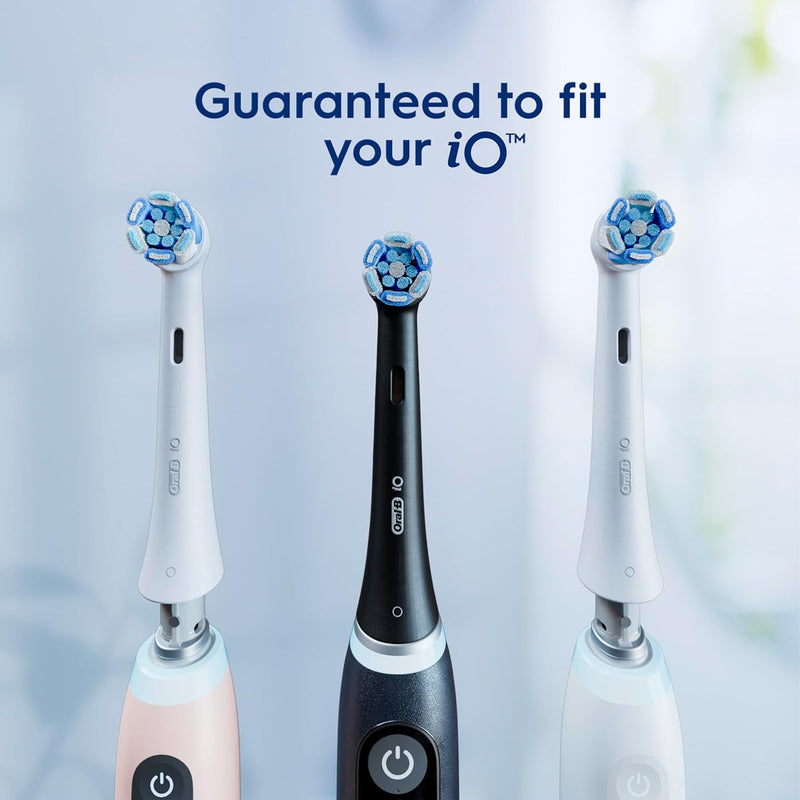 Oral-B iO Ultimate Clean Replacement Brush Heads Black Pack of 2