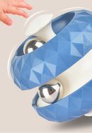 Orbit Ball Toy, Bead Fidget Cube Puzzle Bead Ball Spinning Toy, Rotating Track Infinite Flip Change Puzzle Games Novelty Creative Stress Relieve Toys for Kids Children Adults (Blue)