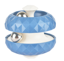Orbit Ball Toy, Bead Fidget Cube Puzzle Bead Ball Spinning Toy, Rotating Track Infinite Flip Change Puzzle Games Novelty Creative Stress Relieve Toys for Kids Children Adults (Blue)