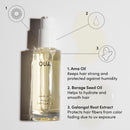 Ouai Hair Oil Travel Size Heat Protectant for Frizz Control