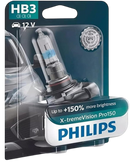 PHILIPS HB3 9005 X-tremeVision Pro150 Headlight Bulb, 60W, 3500K