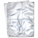 Ultra Pro 4-Pocket Platinum Page with 3-1/2 X 5-1/4 Pockets