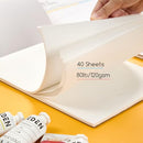 MEEDEN Artist Palette Paper Pad: 12"x16", 40 Sheets (80lb/120gsm) for Adult