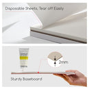 MEEDEN Artist Palette Paper Pad: 12"x16", 40 Sheets (80lb/120gsm) for Adult