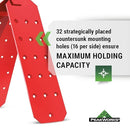 Peakworks Temporary Roof Anchor Bracket - Stainless Steel Safety Roof Top Anchor Bracket for Roofing Work - Industrial, Construction, Roofing Fall Protection - ANSI & OSHA Compliant