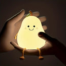 Pear shaped night light for birthday gift