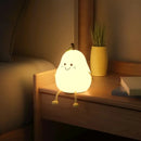 Pear shaped night light for birthday gift