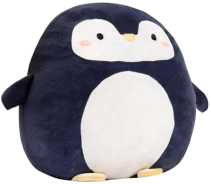 Penguin Plush Pillow Soft Stuffed Animal Hugging Toy, Gift for All Ages