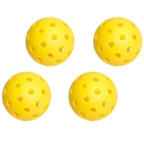 Pickleball Essentials Set - 4 Balls, 4 Cooling Towels, Carry Bag, and Rackets with Ergonomic Cushion Grip