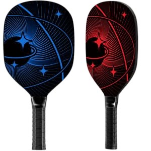 Pickleball Essentials Set - 4 Balls, 4 Cooling Towels, Carry Bag, and Rackets with Ergonomic Cushion Grip