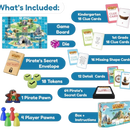 The Fidget Game Pirate Island, Reading Comprehension Board Game for Kids