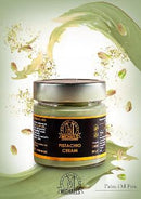 Pistachio Cream 200gr MICHAELS COFFEE HOUSE - Palm Oil Free & Gluten Free Spreadable Pistachio Paste, Sweet, Ideal on Bread, for Cakes, Dessert, Ice Cream, Made in Italy, Pistachio Spread