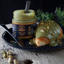 Pistachio Cream 200gr MICHAELS COFFEE HOUSE - Palm Oil Free & Gluten Free Spreadable Pistachio Paste, Sweet, Ideal on Bread, for Cakes, Dessert, Ice Cream, Made in Italy, Pistachio Spread