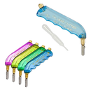 Toyo Pistol Grip Pattern Head Glass Cutter -Colors Vary