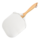 Pizza Peel with Foldable Wood Handle for Easy Storage