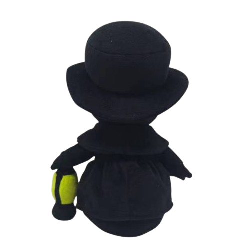 Plague Doctor Plush Toy, Cute Stuffed Plushie Pillow Doll, Soft Large Fluffy Halloween Hugging Cushion Decor, Present for Kids and Adults