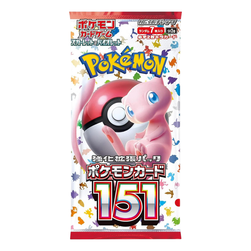 Pokémon Card Game Scarlet & Violet Pokémon Card 151 Booster Box – Japa