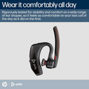Poly Voyager 5200 Bluetooth Wireless Headset with Noise Cancelling Microphone (Single Ear, Plantronics)