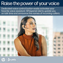 Poly Voyager 5200 Bluetooth Wireless Headset with Noise Cancelling Microphone (Single Ear, Plantronics)