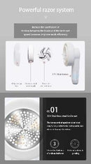 Portable Rechargeable Lint Remover With Cleaning Brush - Effective Fabric Shaver For Clothes