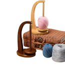 Premium Wooden Yarn Holder for Knitting and Crocheting, Wool Spool Stand, Knitting Accessory Tool