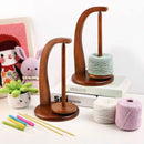 Premium Wooden Yarn Holder for Knitting and Crocheting, Wool Spool Stand, Knitting Accessory Tool