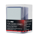 Ultra Pro Toploader & Card Sleeves Combo with Clear Storage Box – 25 Pack