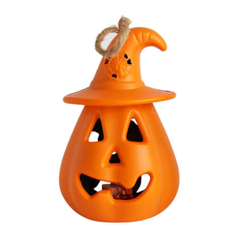 Pumpkin Ghost Lantern – Halloween Light-Up Decoration for Spooky Indoor & Outdoor Displays