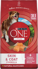 Purina ONE Natural Sensitive Stomach Dry Dog Food – +Plus Skin & Coat Formula (31.1 lb)