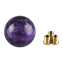 Purple Pearl Round Gear Shift Knob – Universal Threaded Fit