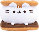 GUND Pusheen S’Mores Squisheen Plush, Stuffed Animal for Ages 8 and Up, Brown/White,