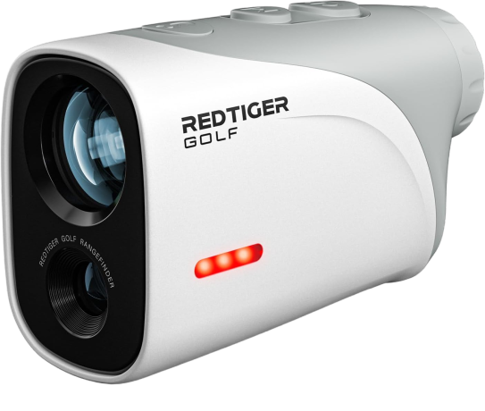 REDTIGER Mini Golf Range Finder – 1200 Yards with Slope Switch, Magnetic Mount & Rechargeable Design