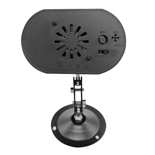RGB LED DJ Disco Party Lights – Sound Activated Laser Stage Projector with Remote