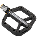 ROCK BROS Mountain Bike Pedals Nylon Composite Bearing 9/16" MTB Bicycle Pedals with Wide Flat Platform (2018-12ABK)